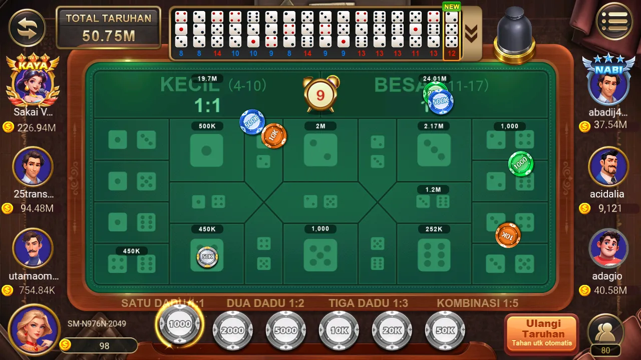 Judi Dadu Game